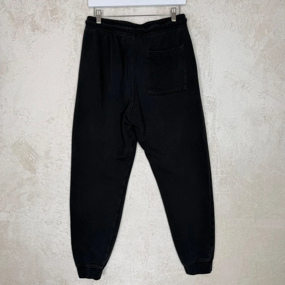 Jordan Essentials Mens Fleece Sweatpants Black Jumpman Logo Joggers Size M